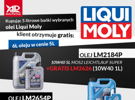 Promocja Liqui Moly w Auto Partner SA