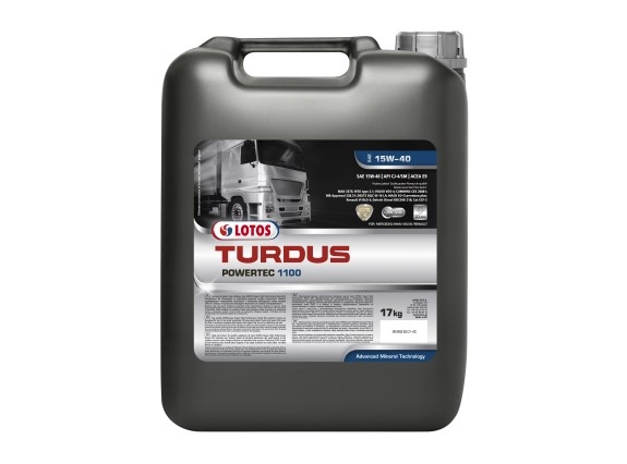 Targi IC: Lotos Oil – Turdus Powertec 1100 SAE 15W-40