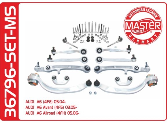 Master Sport: Wahacze aluminiowe do Audi A6 w promocji