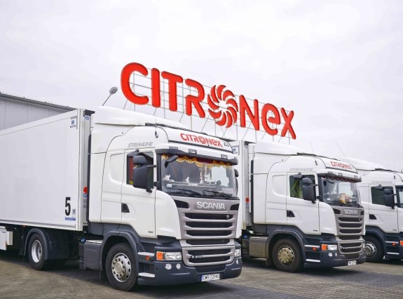 Citronex odbiera pierwszą transzę ciągników Scania