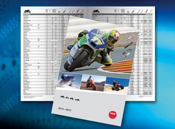 Nowy katalog świec NGK do motocykli
