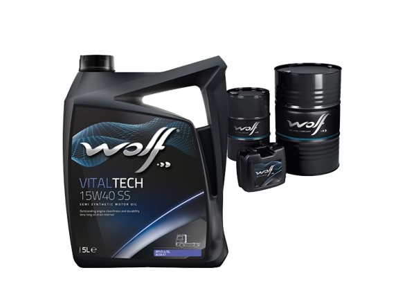 Opoltrans: Olej Wolf Vitaltech 15W40 SS