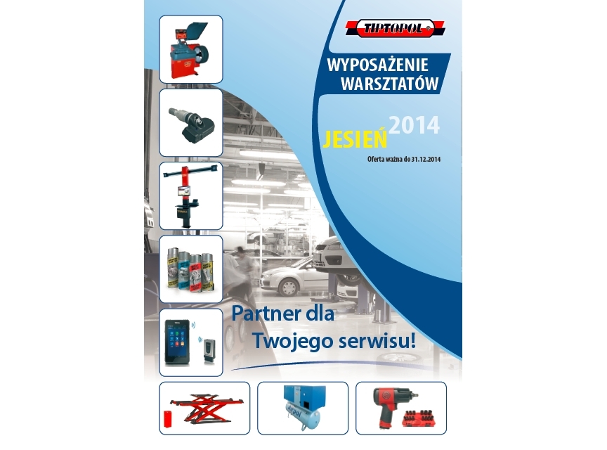 Tip-Topol: Nowy katalog wyposażenia warsztatowego