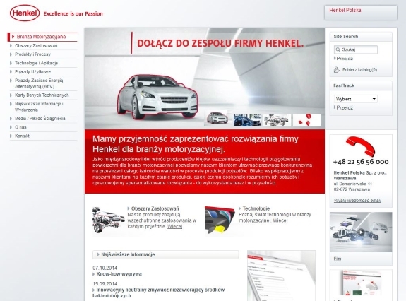 Polska strona firmy Henkel