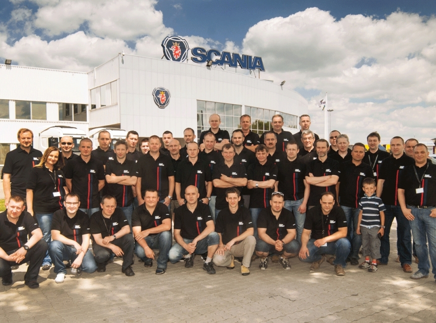 Konkurs Scania Top Team