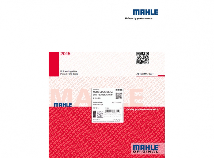 MAHLE: Katalogi papierowe na rok 2015