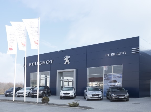 Nowy salon Peugeot