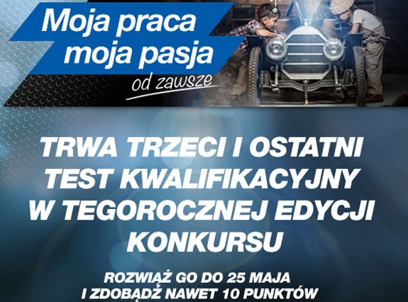 Mechanik Roku: Trwa trzeci i ostatni test kwalifikacyjny