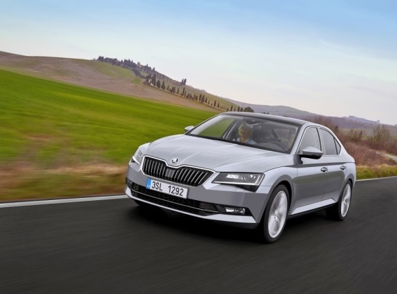Skoda Superb na Continentalach