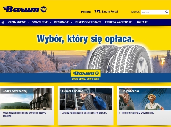 Nowa strona internetowa marki Barum