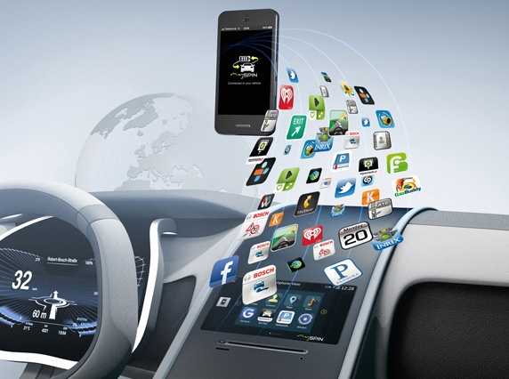 Bosch integruje smartfony z pojazdami