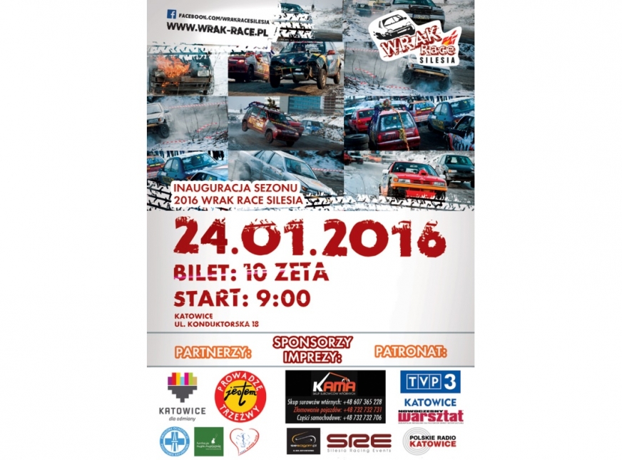 Wrak-Race Silesia w Katowicach – inauguracja sezonu 2016