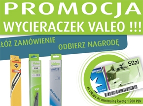 Promocja wycieraczek VALEO