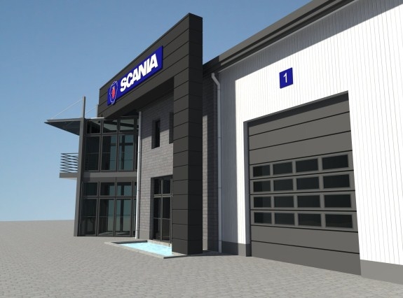 Wystartowała budowa nowego serwisu Scania pod Bydgoszczą