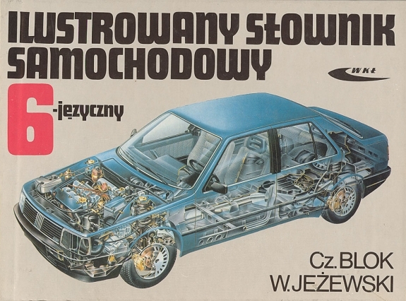 „Ilustrowany słownik samochodowy” w sześciu językach