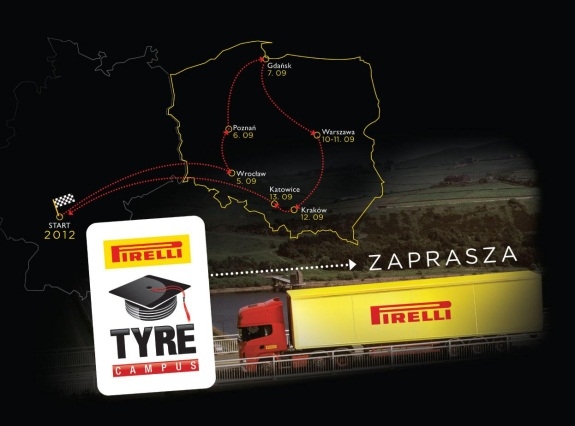 Pirelli Tyre Campus rusza w Polskę