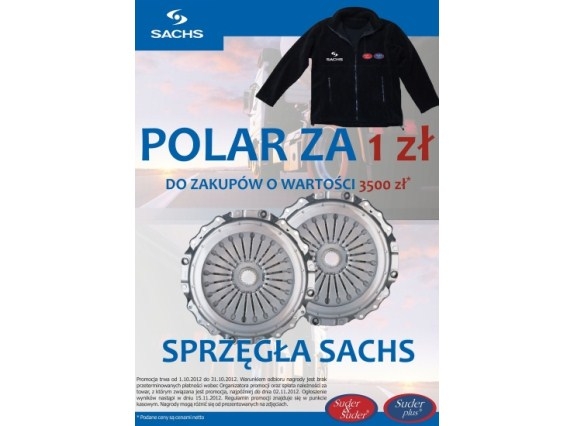 Promocja na sprzęgła Sachs