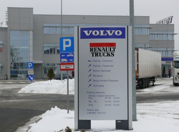 Pierwszy w Polsce serwis wspólny dla marek Volvo Trucks i Renault Trucks