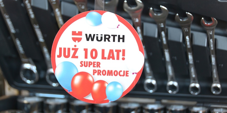 10-lecie sklepu Würth Polska. Jubileuszowe atrakcje