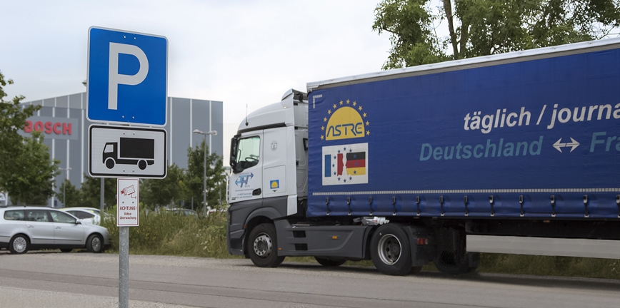 Bosch: bezpieczny parking dla ciężarówek