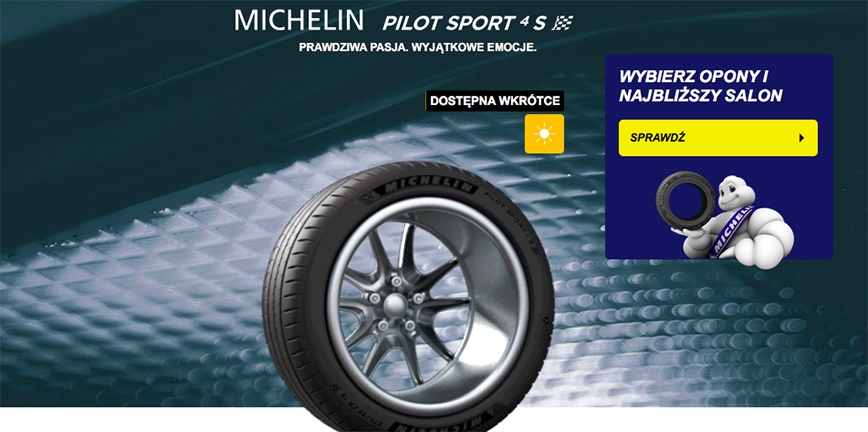 Michelin Pilot Sport 4 S już w styczniu
