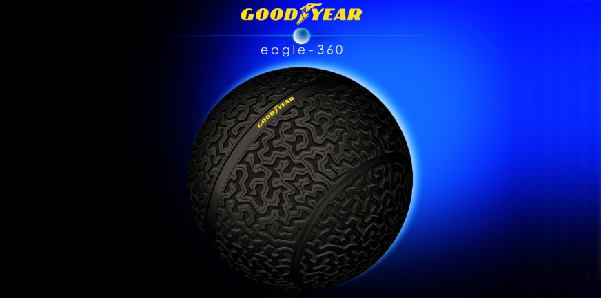 Goodyear Eagle-360 nagrodzona prestiżową nagrodą GOOD DESIGN
