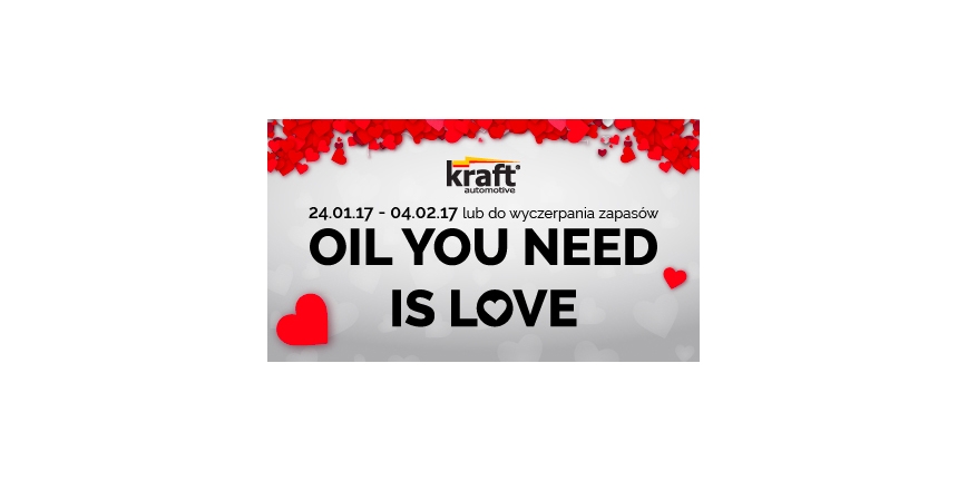 „OIL you need is love” - Walentynkowa promocja