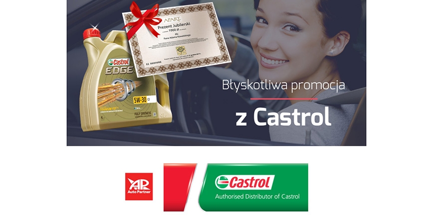 Nowa promocja w Auto Partner SA na wszystkie produkty marki Castrol