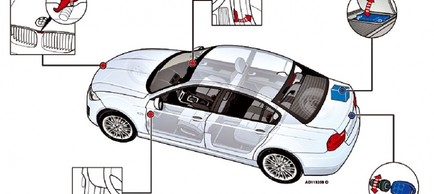 BMW E90/91 325i wymiana akumulatora i plan obsługi