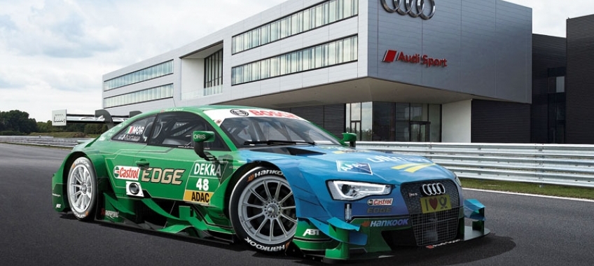 Audi w barwach Castrol Edge