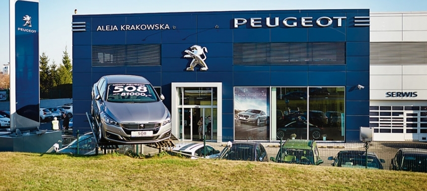 Kolejny salon i serwis Peugeot