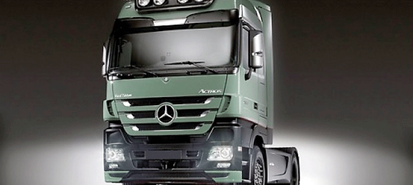 Mercedes Actros MPIII nie działa EBS, świeci się