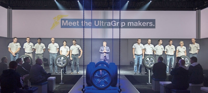 Udoskonalone zachowanie UltraGrip 9 na sezon zimowy