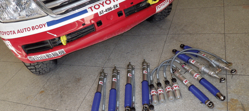 KYB w Rajdzie Dakar 2014
