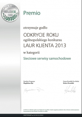 Sieć Premio wyróżniona