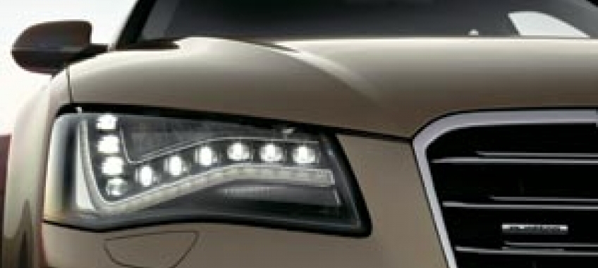 Audi A8 z oświetleniem LED