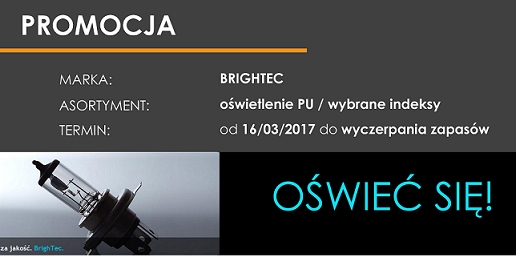 Żarówki Brightec do aut ciężarowych 50% taniej