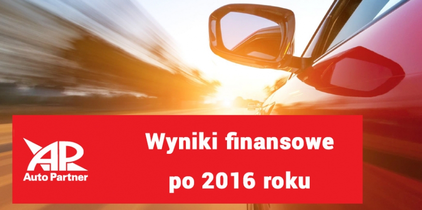 Auto Partner po 2016: dynamiczny wzrost sprzedaży o 36 proc. 