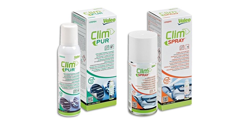 Clim Spray i Clim Pur – wracają do oferty Valeo [TEMAT MIESIĄCA]
