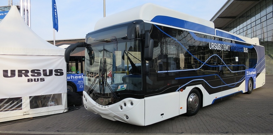 Ursus prezentuje za granicą elektryczny autobus