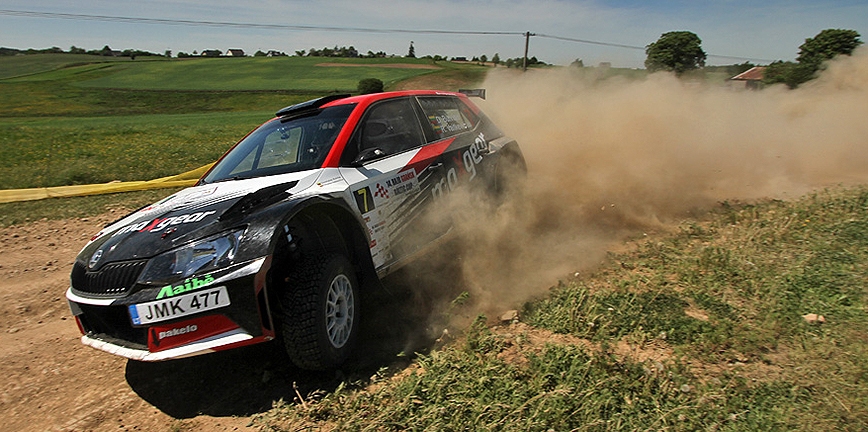 Szutrowe podium Auto Partner Rally Team [VIDEO]