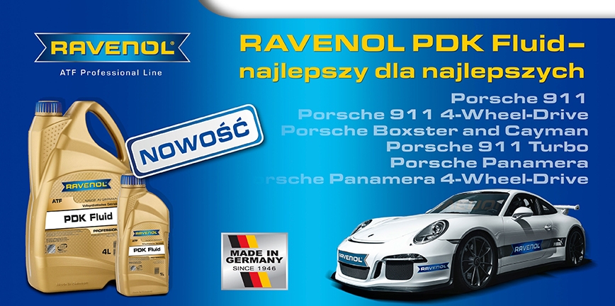 RAVENOL PDK Fluid – płyn ATF do skrzyń Porsche 