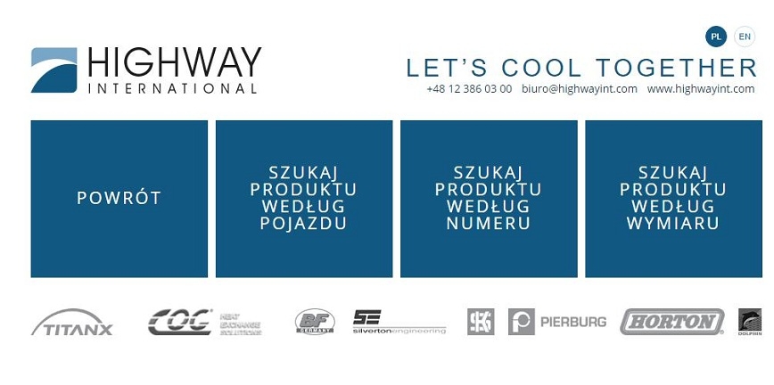 Nowy katalog on-line HIGHWAY INTERNATIONAL 