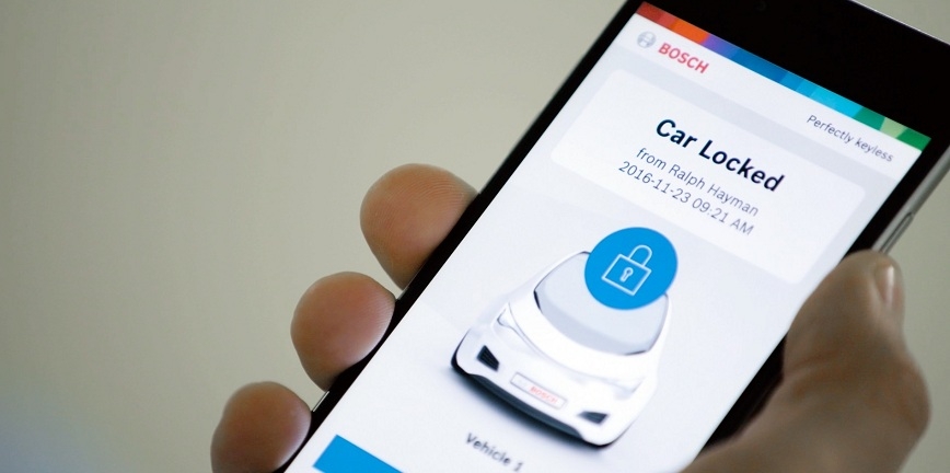 Bosch zamienia smartfon w kluczyk do samochodu
