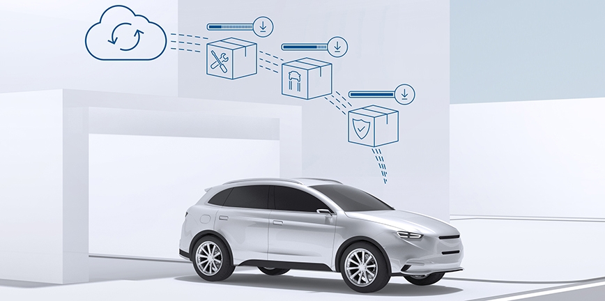 Bosch aktualizuje oprogramowanie samochodu wykorzystując dane w chmurze