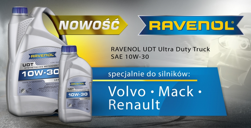 Nowość w ofercie: RAVENOL UDT Ultra Duty Truck 10W-30