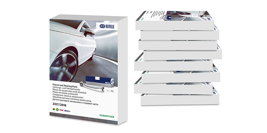 Najnowszy 2017/2018 katalog Schaeffler części zamiennych Ruville dla zawieszenia i układu kierowniczego
