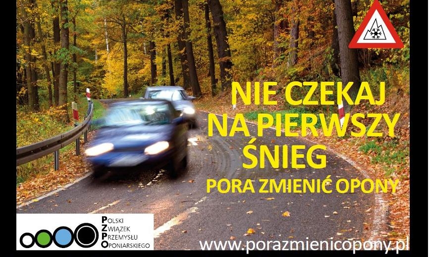 PZPO: Pora zmienić opony – nie czekaj na pierwszy śnieg