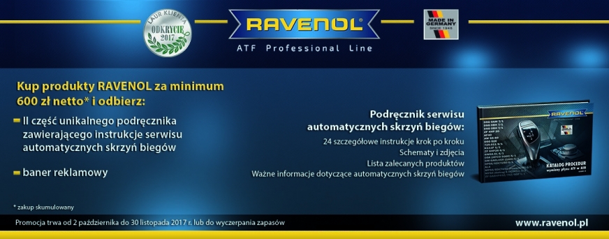 Promocja RAVENOL u dystrybutorów