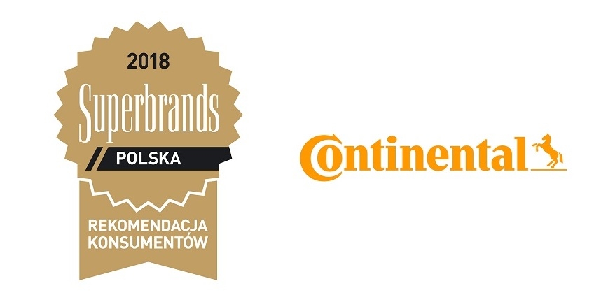 Continental z tytułem Superbrands 2018